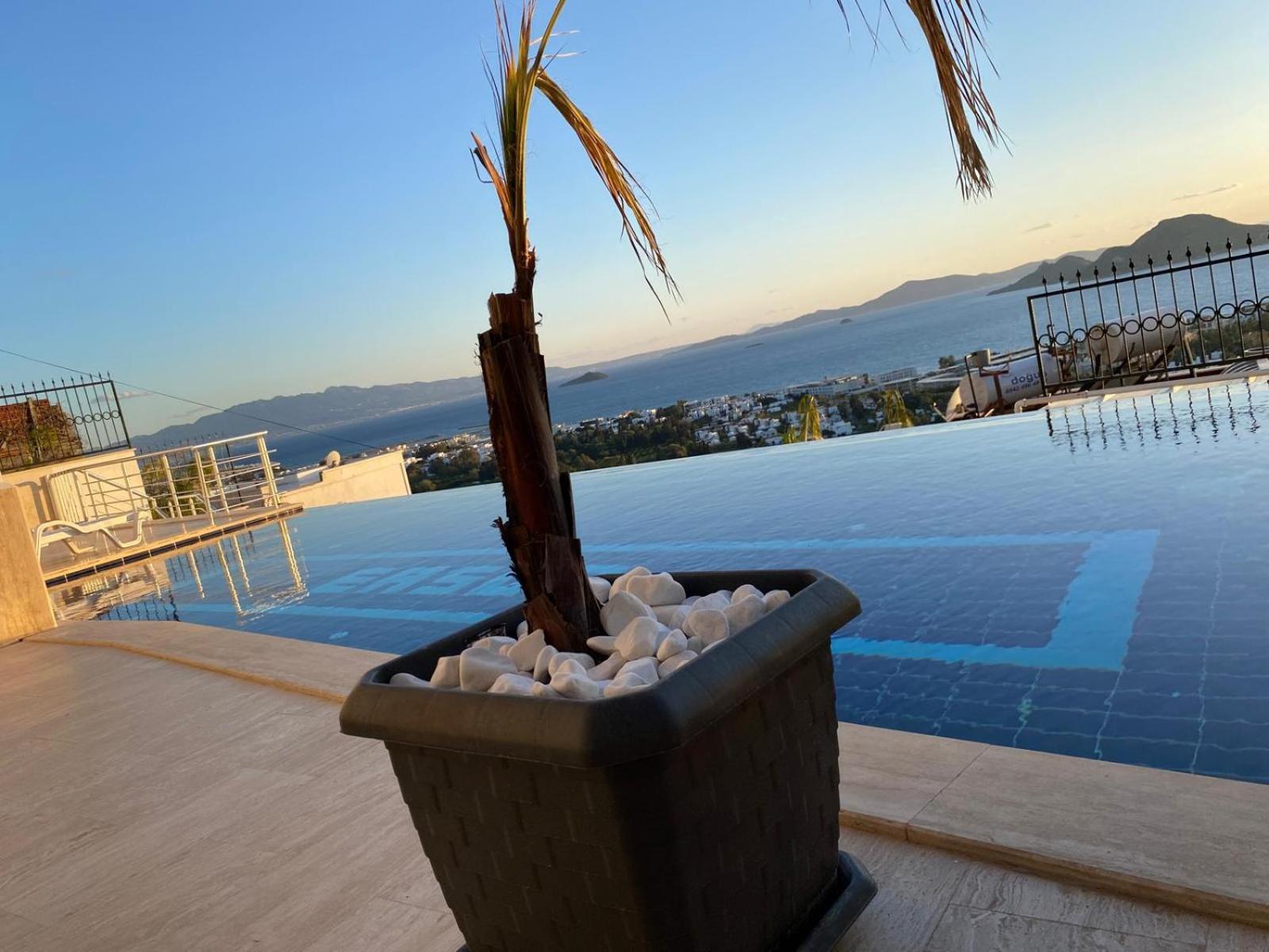 Villa Eason & House 350m2 Full Sea View With Private Infinity Pool Bodrum