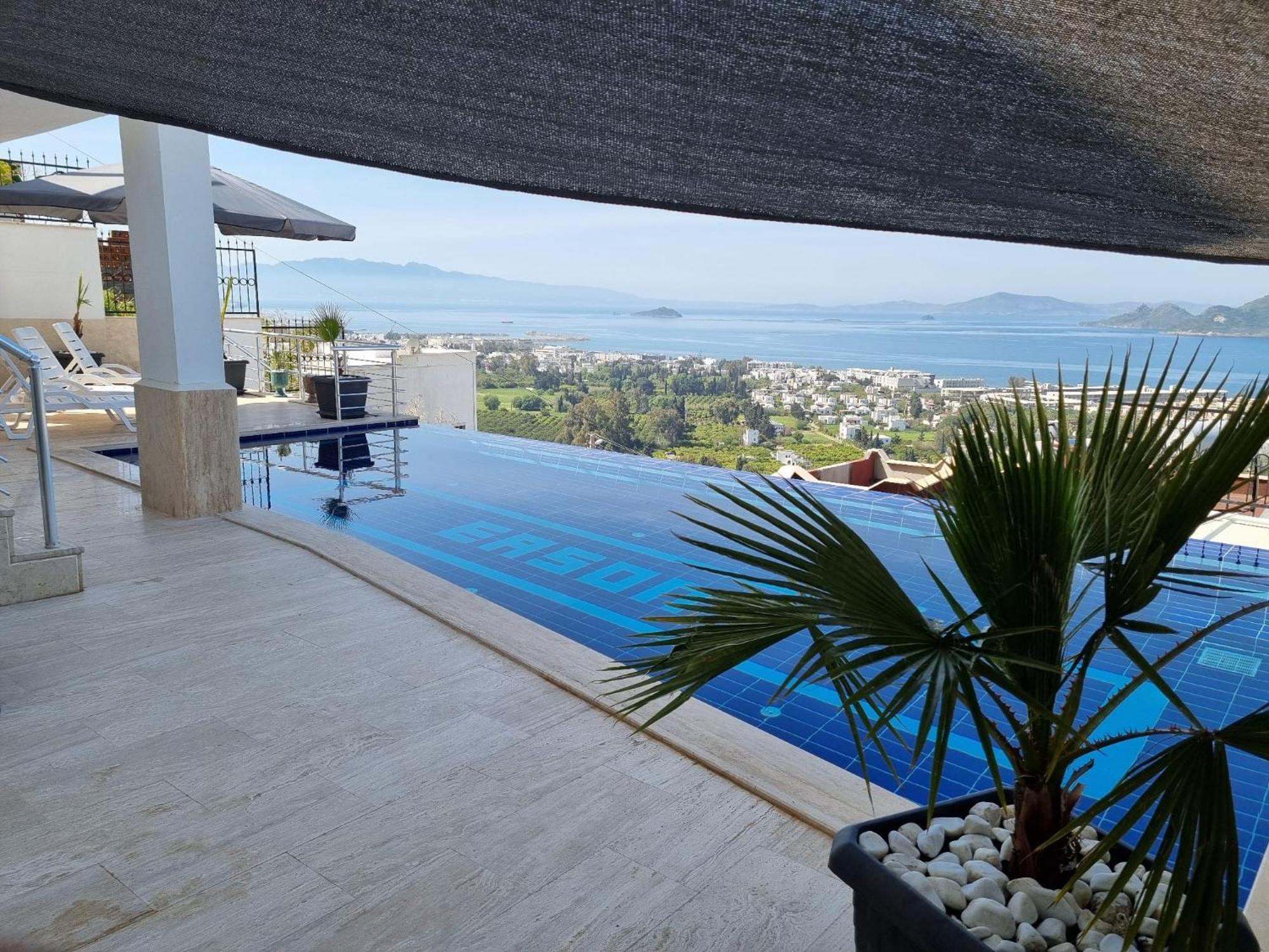 Eason & House 350m2 Full Sea View With Private Infinity Pool Bodrum
