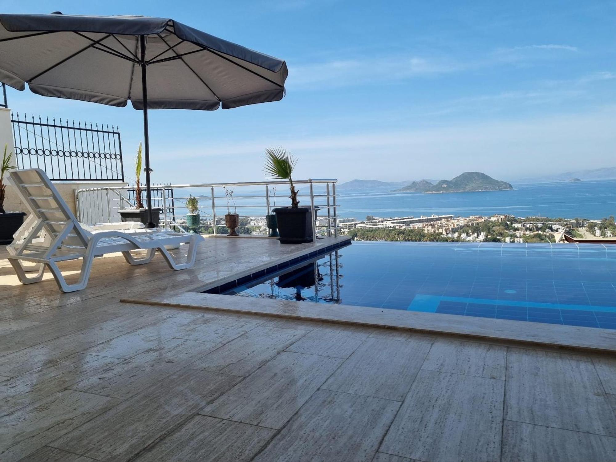Eason & House 350m2 Full Sea View With Private Infinity Pool Bodrum