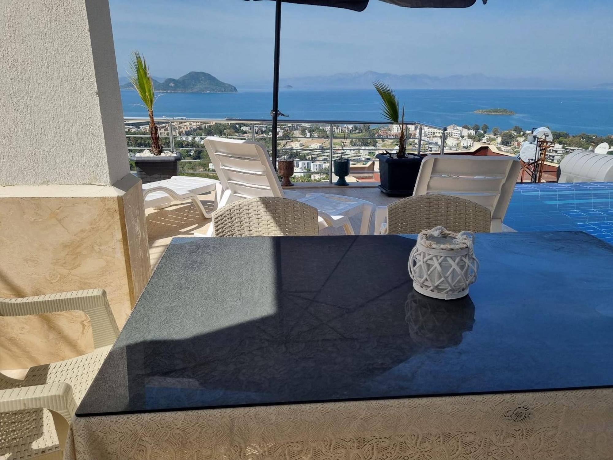 Eason & House 350m2 Full Sea View With Private Infinity Pool * Bodrum